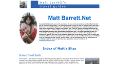 Desktop Screenshot of mattbarrett.net